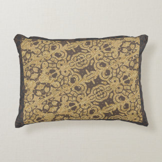 Coussins Décoratifs Brown Textured Multi pattern Design