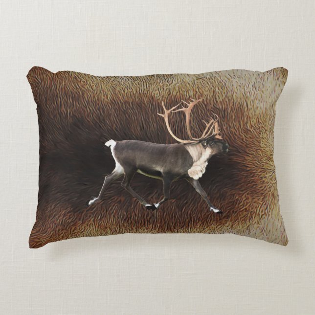 Coussins Décoratifs Bull Caribou (Reindeer) (Devant)