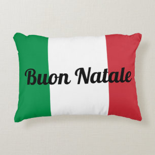 Coussins Décoratifs Buon Natale ou votre texte