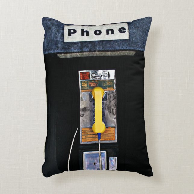Coussins Décoratifs Cabine de téléphone originale (Devant(Vertical))