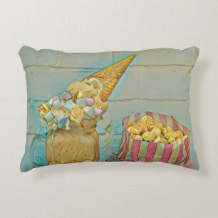 Coussins Décoratifs Cadeau amoureux de crème glacée