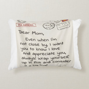 Coussins Décoratifs Cadeau d'anniversaire de naissance pour maman