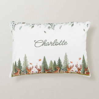 Coussins Décoratifs Cadeau de chambre de bébé Bohème Forestier pour bé