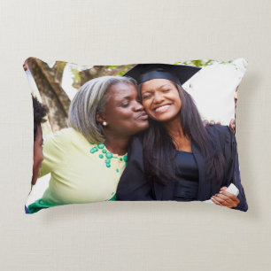 Coussins Décoratifs Cadeau de photo de remise de diplôme personnalisé