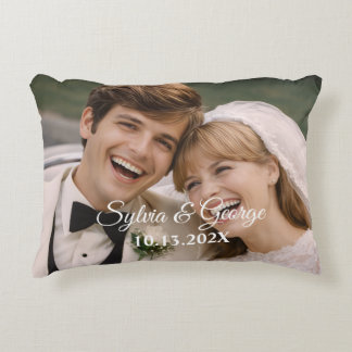 Coussins Décoratifs Cadeau de photo personnalisé pour le 50e anniversa