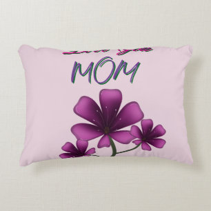 Coussins Décoratifs Cadeau floral personnalisé et sur mesure pour la f
