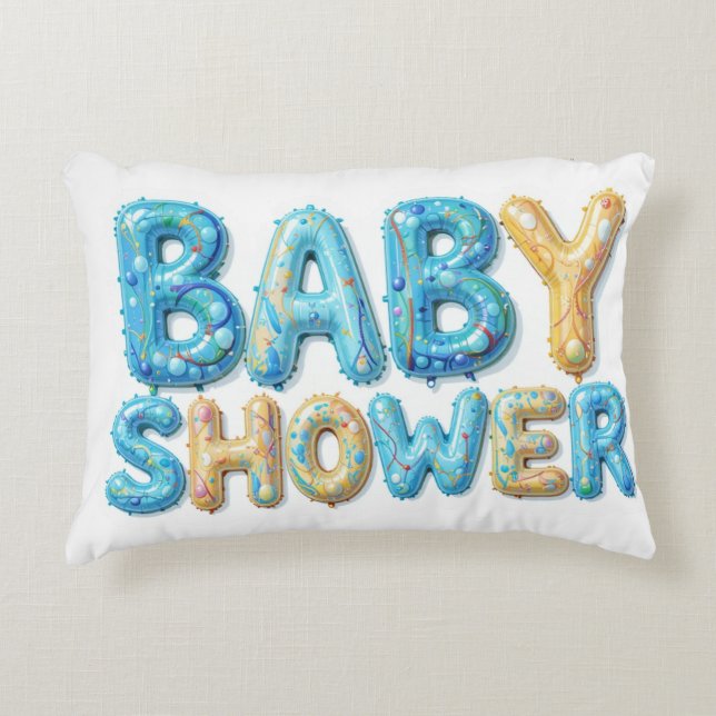 Coussins Décoratifs Cadeau pour baby shower (Devant)