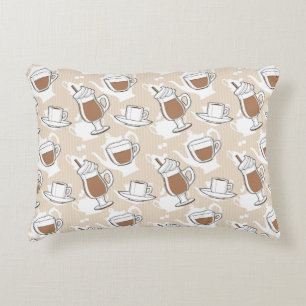 Coussins Décoratifs Café, motif doux
