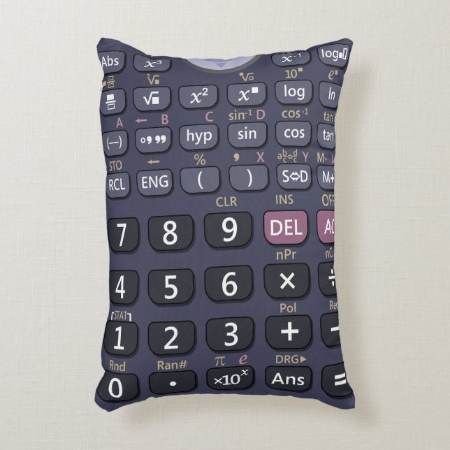 Coussins Décoratifs Calculatrice scientifique (Devant(Vertical))