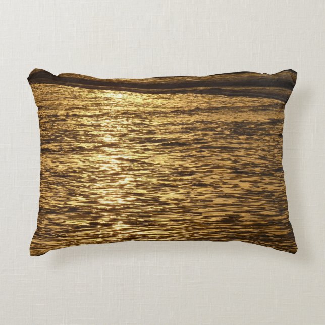 Coussins Décoratifs Californie Sunset Waves Ocean Seascape (Devant)
