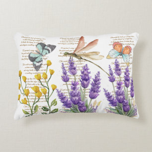 Coussins Décoratifs Calligraphie moderne et adorable manuscrite Floral