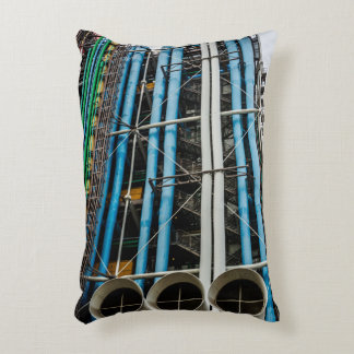 Coussins Décoratifs Canalisations colorées sur la façade d'un bâtiment