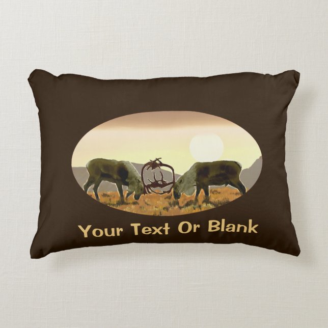 Coussins Décoratifs Caribou Duel (Devant)