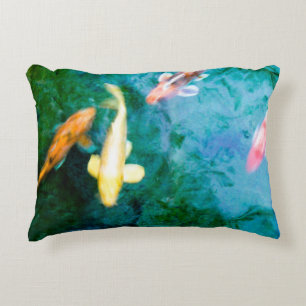 Coussins Décoratifs Carpeaux de Koi Colorés