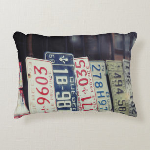 Coussins Décoratifs Carreau de plaque minéralogique