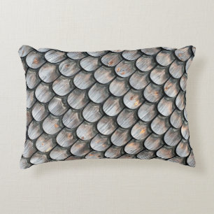 Coussins Décoratifs Carreaux de céramique Brown et blanc