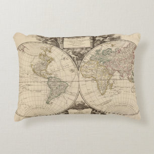 Coussins Décoratifs Carte 9 du monde