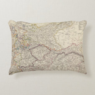 Coussins Décoratifs Carte générale de l'Allemagne