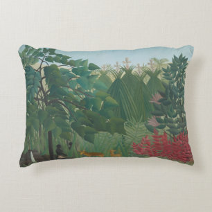 Coussins Décoratifs Cascade d'Henri Rousseau, Art Vintage