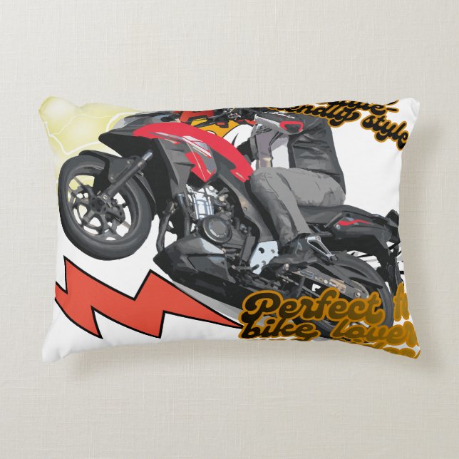 Coussins Décoratifs Ce Vélo de Course (Devant)
