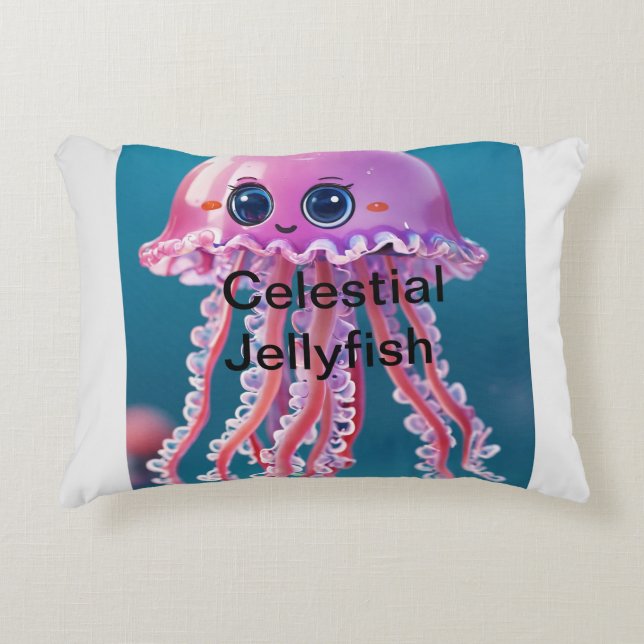 Coussins Décoratifs Célestial Jellyfish (Devant)