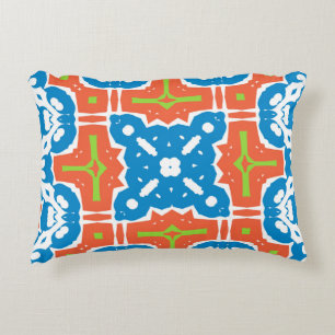 Coussins Décoratifs céramique mexicaine ancienne talavera. Vintage et