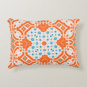 Coussins Décoratifs céramique mexicaine ancienne talavera. Vintage et