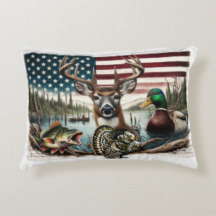 Coussins Décoratifs Cerfs et campagne américaine