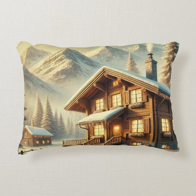 Coussins Décoratifs Charme alpin (Devant)