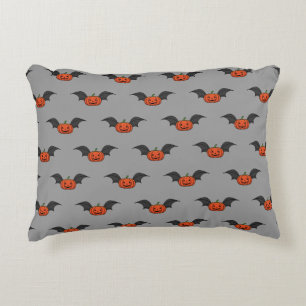 Coussins Décoratifs Chat Citrouille d'Halloween