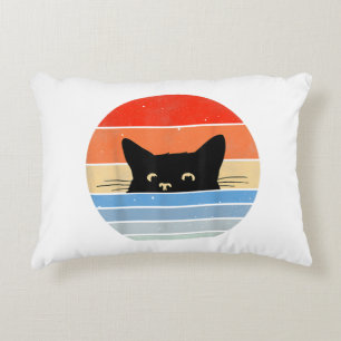 Coussins Décoratifs Chat Rétro, Amoureux des Chats, Propriétaire de Ch