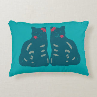 Coussins Décoratifs Chatons Jumeaux