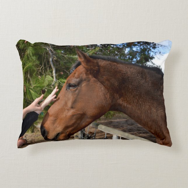 Coussins Décoratifs Cheval Ami Pour Toujours, (Devant)