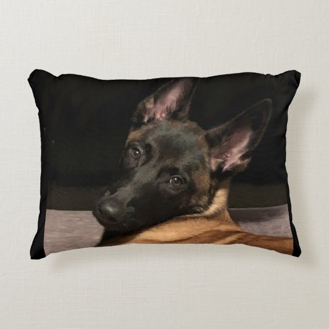 Coussins Décoratifs Chien malinois (Devant)