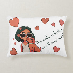 Coussins Décoratifs Chien Valentine Sac fourre-tout