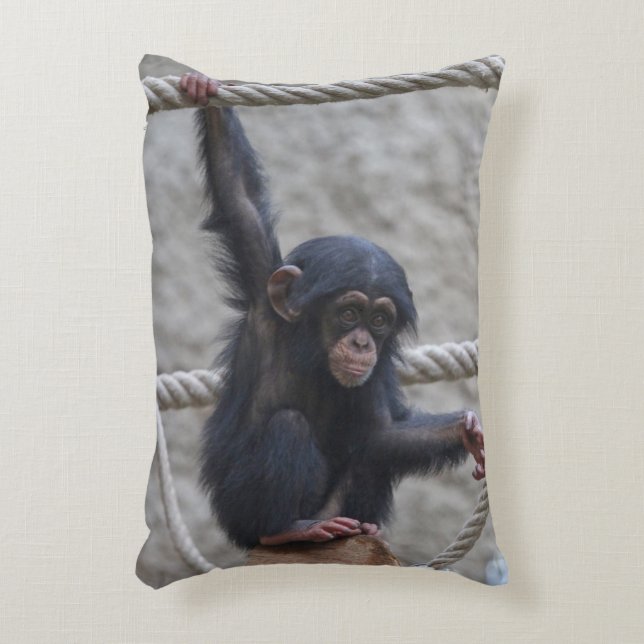 Coussins Décoratifs Chimpanzé 017 (Devant(Vertical))