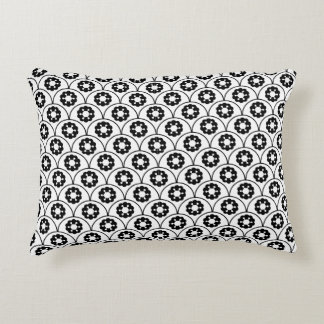 Coussins Décoratifs Chinois traditionnel noir et blanc 