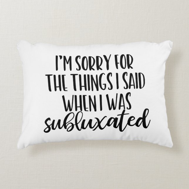 Coussins Décoratifs Chiropratique (Devant)