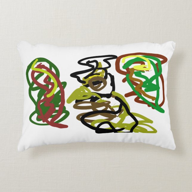 Coussins Décoratifs Chouette automne type (Devant)