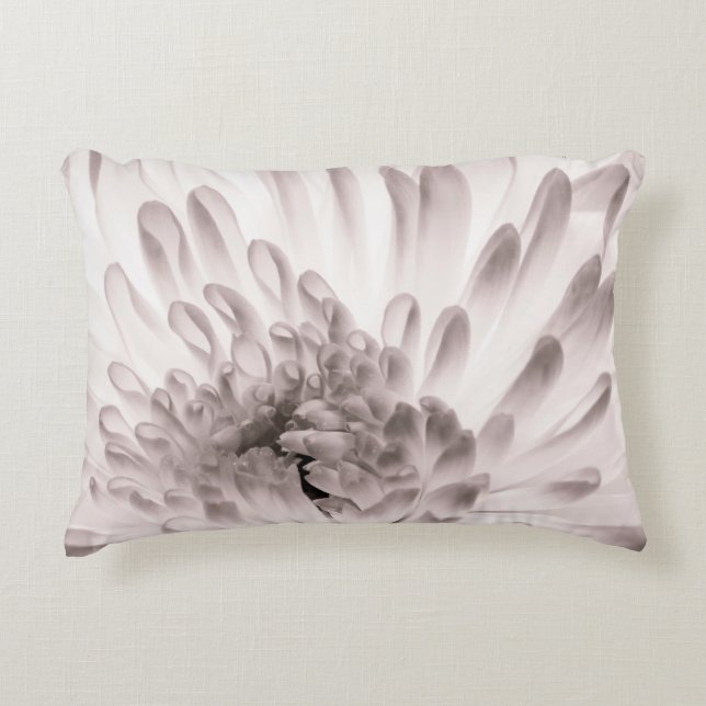 Coussins Décoratifs Chrysanthème en pleine floraison. Fermer la macro  (Devant)