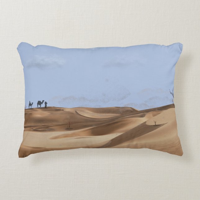 Coussins Décoratifs Chuchotements du Sahara (Devant)