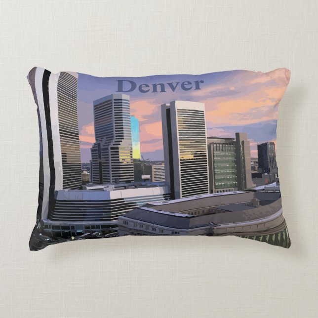 Coussins Décoratifs Ciel de Denver (Devant)
