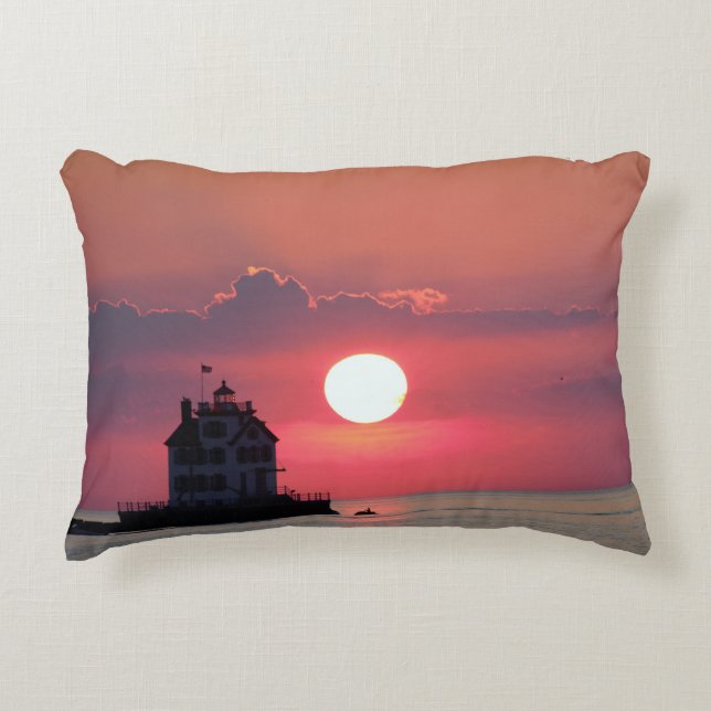 Coussins Décoratifs Ciels couchés de soleil (Devant)