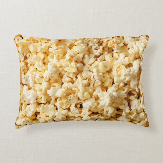Coussins Décoratifs Cinéma Popcorn Arrière - plan complet. (Devant)