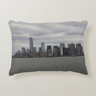 Coussins Décoratifs Cinquante nuances de gris NYC Manhattan Skyline