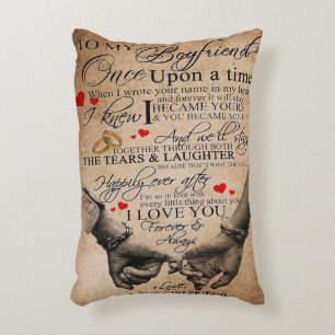 Coussins Décoratifs Citation d'amour pour petit ami   Jovely Quotes Ca