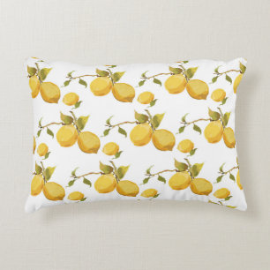 Coussins Décoratifs Citrons vintages frais : Conception simpliste