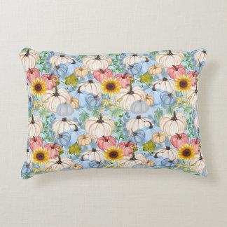 Coussins Décoratifs Citrouilles de jardin et tournesols