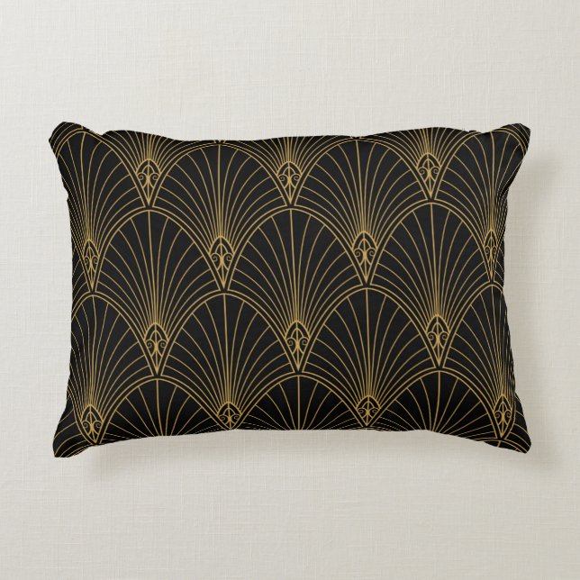 Coussins Décoratifs Classic Art Deco Seamless Pattern. Geometric Styli (Devant)