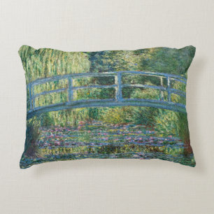 Coussins Décoratifs Claude Monet - Bassin de Nymphéas, Harmonie Verte